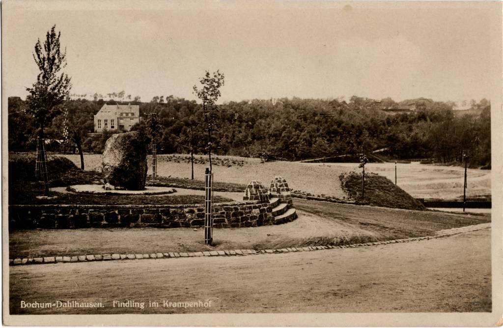 Findling in Bochum Dahlhausen