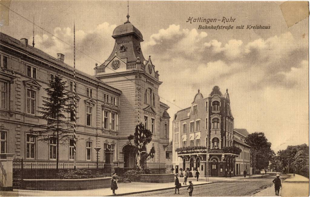 Kaiser Wilhelm Denkmal Hattingen Kreishaus